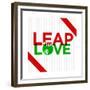 Leap for Love-null-Framed Premium Giclee Print