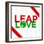 Leap for Love-null-Framed Art Print