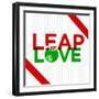 Leap for Love-null-Framed Art Print