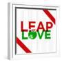 Leap for Love-null-Framed Art Print