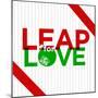 Leap for Love-null-Mounted Art Print