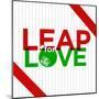 Leap for Love-null-Mounted Art Print