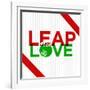 Leap for Love-null-Framed Art Print