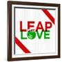 Leap for Love-null-Framed Art Print