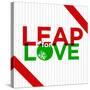 Leap for Love-null-Stretched Canvas