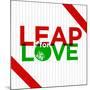 Leap for Love-null-Mounted Art Print