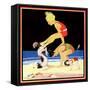 Leap Frog - Child Life-John Gee-Framed Stretched Canvas