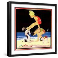 Leap Frog - Child Life-John Gee-Framed Giclee Print