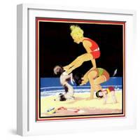 Leap Frog - Child Life-John Gee-Framed Giclee Print