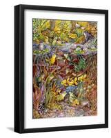 Leap Frog-Bill Bell-Framed Giclee Print