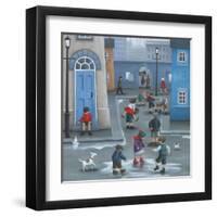 Leap Frog-Peter Adderley-Framed Art Print