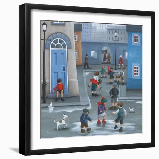 Leap Frog-Peter Adderley-Framed Art Print