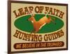 Leap of Faith Hunting-Mark Frost-Framed Giclee Print