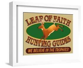 Leap of Faith Hunting-Mark Frost-Framed Giclee Print