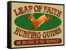 Leap of Faith Hunting-Mark Frost-Framed Stretched Canvas