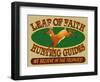 Leap of Faith Hunting-Mark Frost-Framed Premium Giclee Print