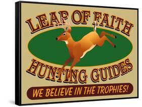 Leap of Faith Hunting-Mark Frost-Framed Stretched Canvas