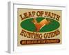 Leap of Faith Hunting-Mark Frost-Framed Giclee Print