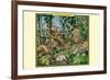 Leap of Leopards-Richard Kelly-Framed Art Print