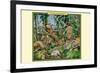 Leap of Leopards-Richard Kelly-Framed Art Print