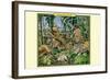 Leap of Leopards-Richard Kelly-Framed Art Print