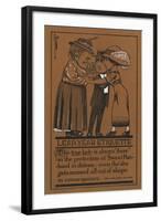 Leap Year Etiquette-null-Framed Art Print