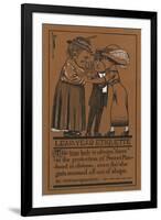 Leap Year Etiquette-null-Framed Art Print