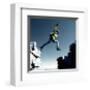 Leap-null-Framed Art Print