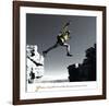 Leap-null-Framed Art Print