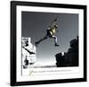 Leap-null-Framed Art Print