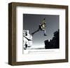 Leap-null-Framed Art Print