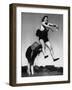 Leapfrog Girls 1940S-null-Framed Photographic Print