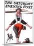 "Leapfrog" Saturday Evening Post Cover, June 28,1919-Norman Rockwell-Mounted Giclee Print