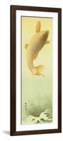 Leaping Carp-Koson Ohara-Framed Giclee Print