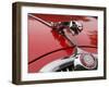 Leaping cat mascot on Jaguar 3.8 litre-null-Framed Photographic Print