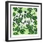 Leaping Frogs, 2003-Nat Morley-Framed Giclee Print