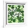 Leaping Frogs, 2003-Nat Morley-Framed Giclee Print