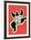 Leaping Nana, part of the series Nana Power, 1970-Niki De Saint Phalle-Framed Art Print