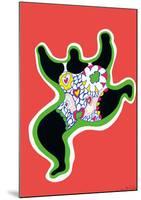 Leaping Nana, part of the series Nana Power, 1970-Niki De Saint Phalle-Mounted Art Print