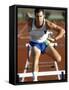 Leaping Over Hurdles-null-Framed Stretched Canvas