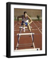 Leaping Over Hurdles-null-Framed Photographic Print