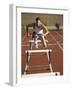 Leaping Over Hurdles-null-Framed Photographic Print