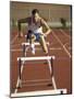 Leaping Over Hurdles-null-Mounted Photographic Print