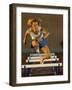 Leaping Over Hurdles-null-Framed Photographic Print