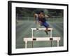 Leaping Over Hurdles-null-Framed Photographic Print