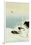 Leaping Trout-Koson Ohara-Framed Giclee Print