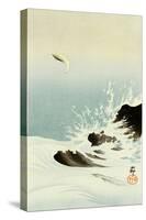 Leaping Trout-Koson Ohara-Stretched Canvas