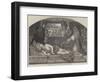 Lear and Cordelia-Ford Madox Brown-Framed Premium Giclee Print