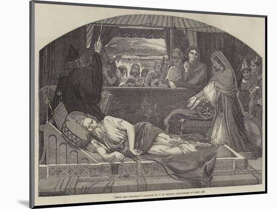 Lear and Cordelia-Ford Madox Brown-Mounted Giclee Print