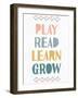 Learn 1-Kimberly Allen-Framed Art Print